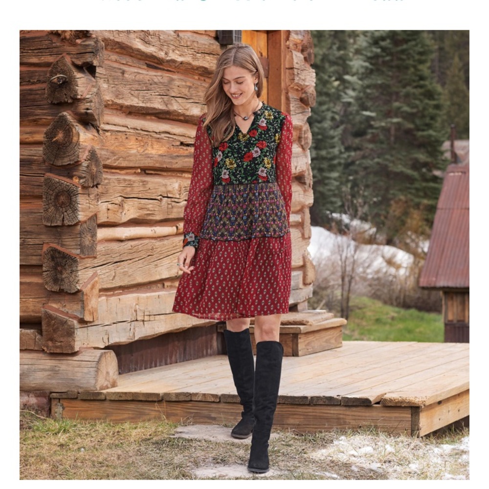 Sundance Patterns Of Wonder Dress Womens Size Small New with Tags Soldout Online - Picture 2 of 15